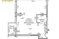Wohnung 2 zimmer 53 m² Minsk, Belarus