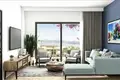 Kompleks mieszkalny New complex of villas with a beach and swimming pools near the Pink Lake, Bodrum, Turkey