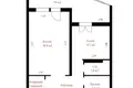 Appartement 1 chambre 51 m² Minsk, Bélarus
