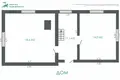 Haus 2 zimmer 50 m² Rudzienski sielski Saviet, Belarus