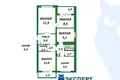 Appartement 4 chambres 81 m² Dziarjynsk, Bélarus