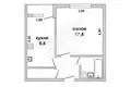 Apartamento 1 habitación 348 m² Brest, Belarús