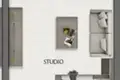 Studio apartment 37 m² Dubai, United Arab Emirates