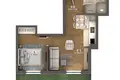 Appartement 1 chambre 37 m² Municipalité de Kotor, Monténégro