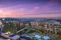 Wohnkomplex Residential complex in the historic district, with views of the Bosphorus and the mosque, Uskudar, Istanbul, Turkey