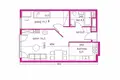 Квартира 2 комнаты 44 м² Варшава, Польша