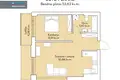 Квартира 2 комнаты 54 м² в Вильнюсе, Литва