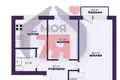 2 room apartment 41 m² Barysaw, Belarus
