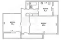 Apartamento 2 habitaciones 60 m² Muchaviecki sielski Saviet, Belarús