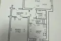 2 room apartment 61 m² Minsk, Belarus