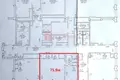 Büro 76 m² in Minsk, Belarus