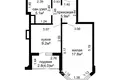 Wohnung 1 zimmer 38 m² Smaljawitschy, Belarus