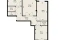 Квартира 3 комнаты 93 м² Минск, Беларусь