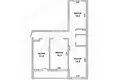 3 room apartment 75 m² Muchaviecki sielski Saviet, Belarus