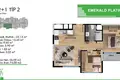 Apartamento 3 habitaciones 74 m² Mezitli, Turquía