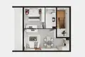 Wohnung 1 Schlafzimmer 56 m² Tivat, Montenegro