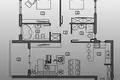 Apartamento 1 habitacion 51 m² Boreti, Montenegro