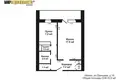 Квартира 1 комната 40 м² Минск, Беларусь