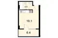 Studio apartment 1 bedroom 30 m² Batumi, Georgia