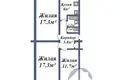 Квартира 3 комнаты 63 м² Барановичи, Беларусь