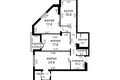 3 bedroom apartment 103 m² Minsk, Belarus