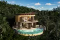 Kompleks mieszkalny Complex of villas with swimming pools and sea views, Samui, Thailand
