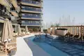 Complejo residencial New Lume Residence with a swimming pool, lounge and event areas, JVC, Dubai, UAE