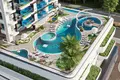 Residential complex Modern apartments with private pools, in a multi-storey residential complex with developed infrastructure, JVC, Dubai, UAE