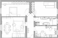 Mieszkanie 3 pokoi 110 m² w Poznań, Polska