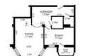 1 bedroom apartment 50 m² Minsk, Belarus