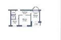 Mieszkanie 2 pokoi 52 m² Baranowicze, Białoruś