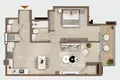 1 bedroom apartment 75 m² Dubai, United Arab Emirates