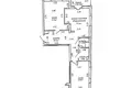 Appartement 3 chambres 73 m² Minsk, Bélarus