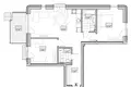 Квартира 3 комнаты 81 м² Рига, Латвия
