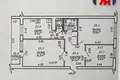 3 room apartment 62 m² Turec Bajary, Belarus