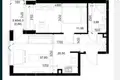 Квартира 1 комната 38 м² Авангард, Украина