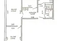 3 room apartment 64 m² Minsk, Belarus