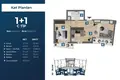 2 bedroom apartment 66 m² Çiğli, Turkey