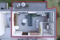 Estudio 1 habitacion 31 m² Nea Kallikrateia, Grecia