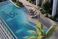 Complexe résidentiel New high-rise Sky Tower Residence with a pool, a garden and a restaurant close to the canal, in the central area of Business Bay, Dubai, UAE