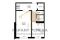 Wohnung 1 zimmer 37 m² Brest, Belarus