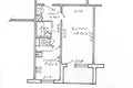 Квартира 1 комната 33 м² Минск, Беларусь