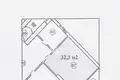 Propriété commerciale 32 m² à Minsk, Bélarus