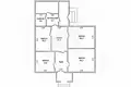 Apartamento 44 m² Muchaviecki sielski Saviet, Belarús