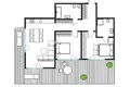 Mieszkanie 4 pokoi 94 m² Jurmała, Łotwa