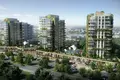 Kompleks mieszkalny Apartments with a panoramic view in a guarded residence with gardens and a conference room, Istanbul, Turkey