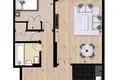Mieszkanie 1 pokój 65 m² w Londyn, Wielka Brytania
