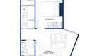 Wohnung 1 Schlafzimmer 30 m² Wichit, Thailand