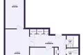 3 room apartment 62 m² Salihorsk, Belarus