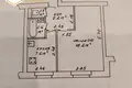 1 room apartment 35 m² Muchaviecki sielski Saviet, Belarus